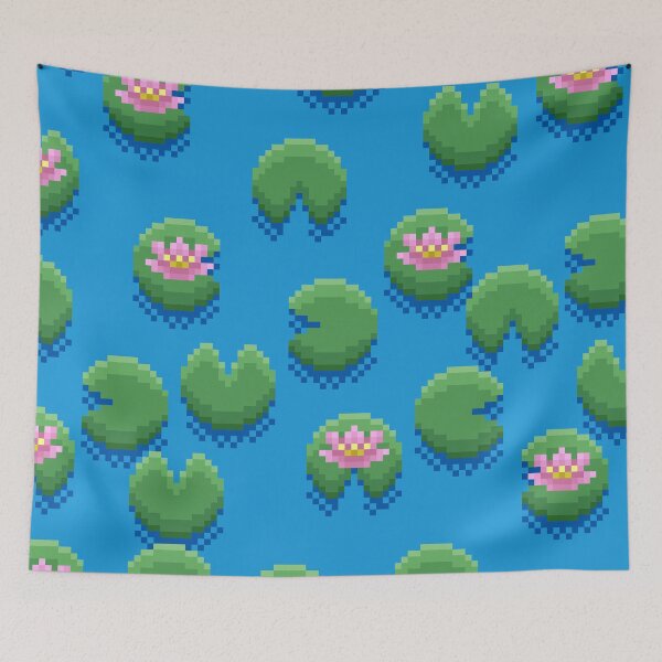 Item preview, Lilies on their little pads amongst the water designed and sold by CyberphnxArtz.