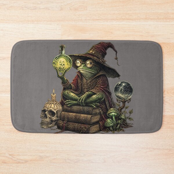 Item preview, Vintage Frog Fantasy Art Print - The Frog Prophet designed and sold by El-RoiDesigns.