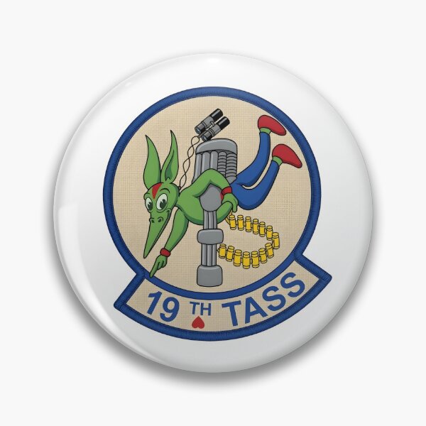 Item preview, USAF 19th Tactical Air Support Squadron Patch designed and sold by CharlieDesings.
