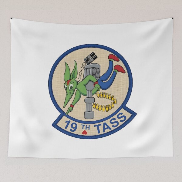 Item preview, USAF 19th Tactical Air Support Squadron Patch designed and sold by CharlieDesings.