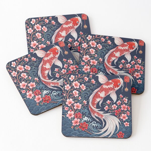 Item preview, Japanese KOI fish  designed and sold by abby-thorns.