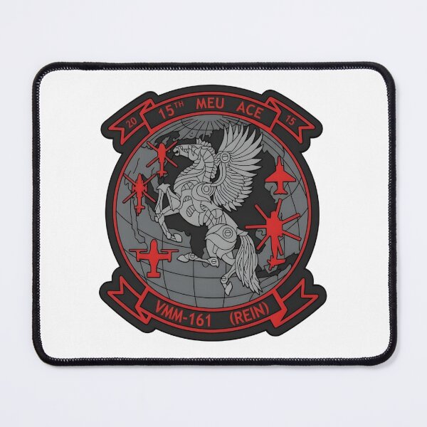 Item preview, USMC 15th MEU ACE VMM-161 (Reinforced) Pegasus Patch designed and sold by CharlieDesings.
