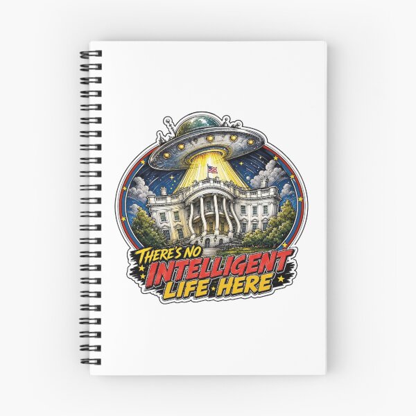 Item preview, There’s No Intelligent Life Here Alien White House designed and sold by Wilcox PhotoArt.