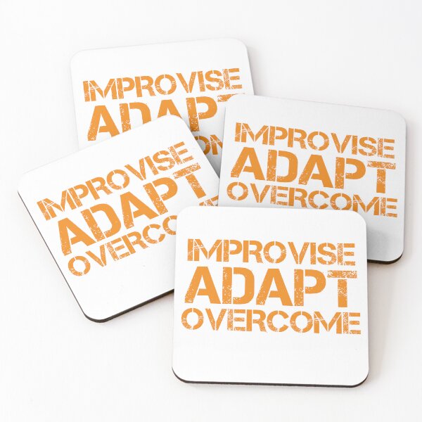 Item preview, Improvise Adapt Overcome Orange designed and sold by abotello77.
