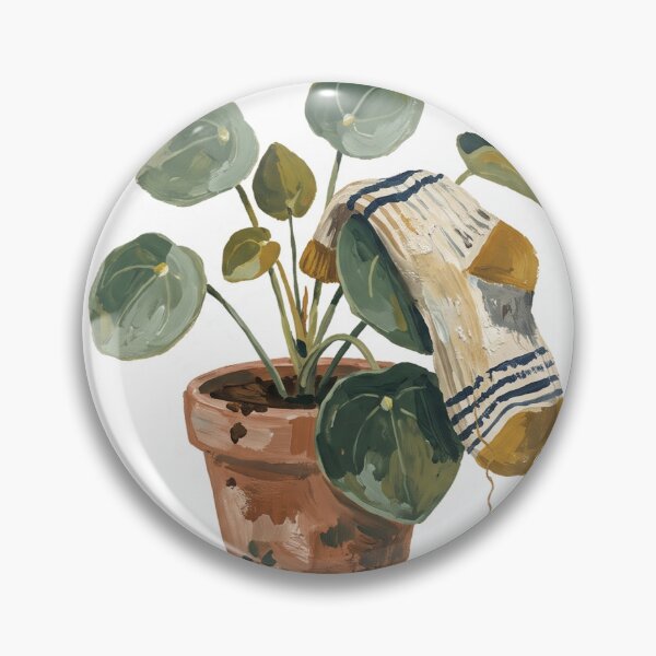 Item preview, Potted Plant with Cozy Socks designed and sold by InkPixell.