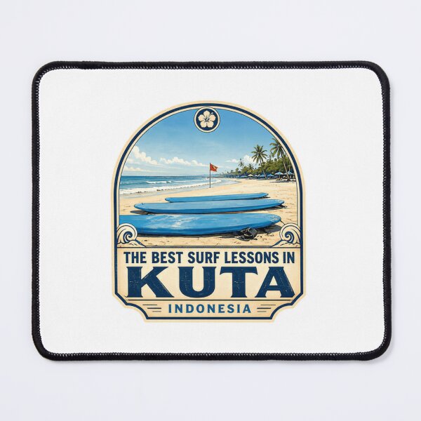 Item preview, The Best Surf Lessons In Kuta Indonesia Surf Travel Souvenir designed and sold by Simsimah26Parks.
