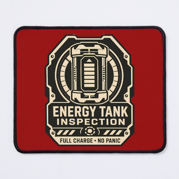 Item preview, Energy Tank Inspection Label designed and sold by agearb.