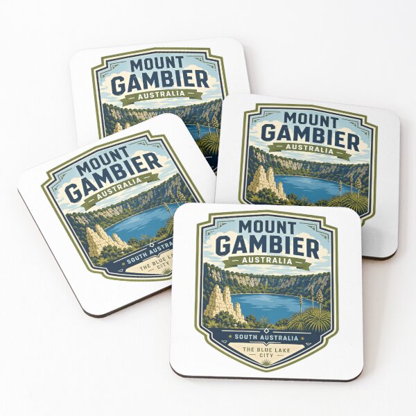 Item preview, Mount Gambier Australia South Australia The Blue Lake City Travel Landmark Souvenir designed and sold by Simsimah26Parks.