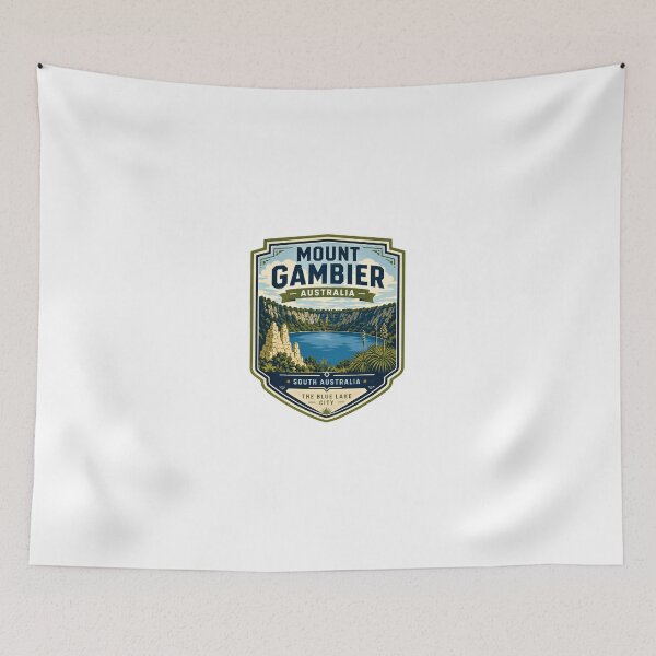 Item preview, Mount Gambier Australia South Australia The Blue Lake City Travel Landmark Souvenir designed and sold by Simsimah26Parks.