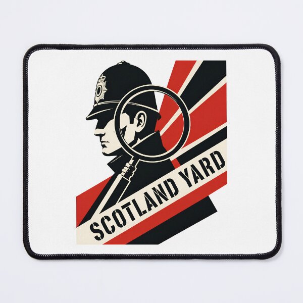 Item preview, Scotland Yard Detective Under the Magnifying Glass designed and sold by Fenay Designs.