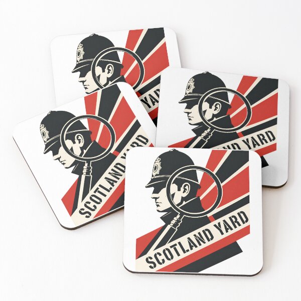 Item preview, Scotland Yard Detective Under the Magnifying Glass designed and sold by Fenay Designs.