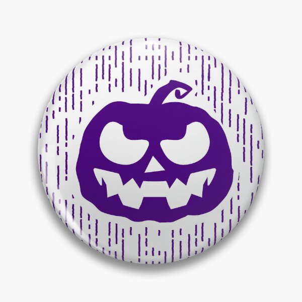 Item preview, Dark Purple Carved Jack-o'-Lantern Halloween Design designed and sold by pattern-archive.