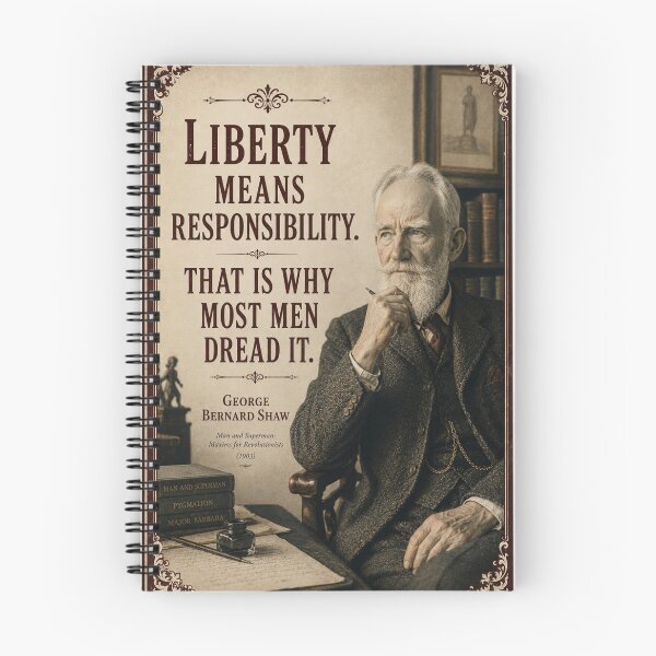 Item preview, George Bernard Shaw Quote designed and sold by Kzacreative.