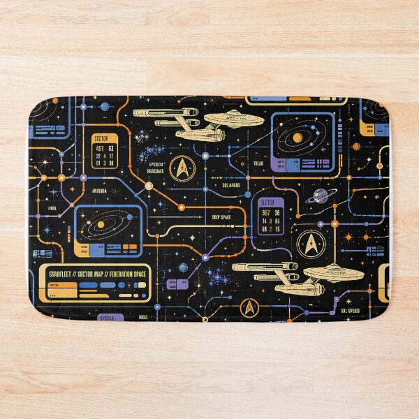 Item preview, Starfleet Sector Map designed and sold by agearb.