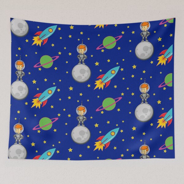 Item preview, Astro Kid Space Age Nostalgia Cartoon  designed and sold by ElJimmo.
