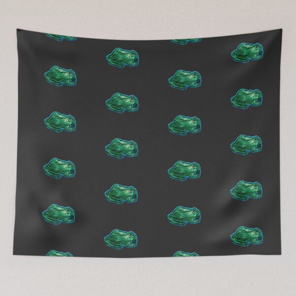 Item preview, Embroidered frog patch designed and sold by Alice Malsogno.