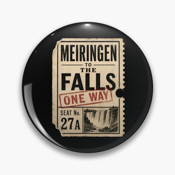 Item preview, Sherlock Holmes Meiringen to the Falls One-Way Ticket designed and sold by Fenay Designs.
