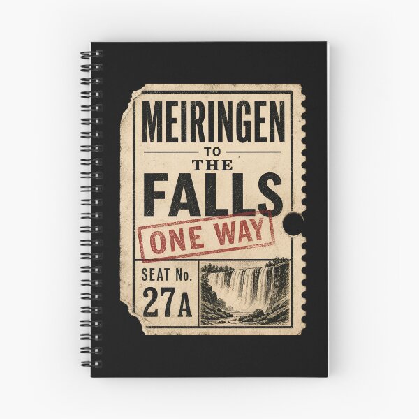 Item preview, Sherlock Holmes Meiringen to the Falls One-Way Ticket designed and sold by Fenay Designs.