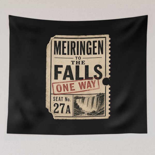 Item preview, Sherlock Holmes Meiringen to the Falls One-Way Ticket designed and sold by Fenay Designs.