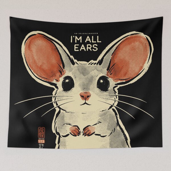 Item preview, I'm All Ears designed and sold by Betterfly 525.