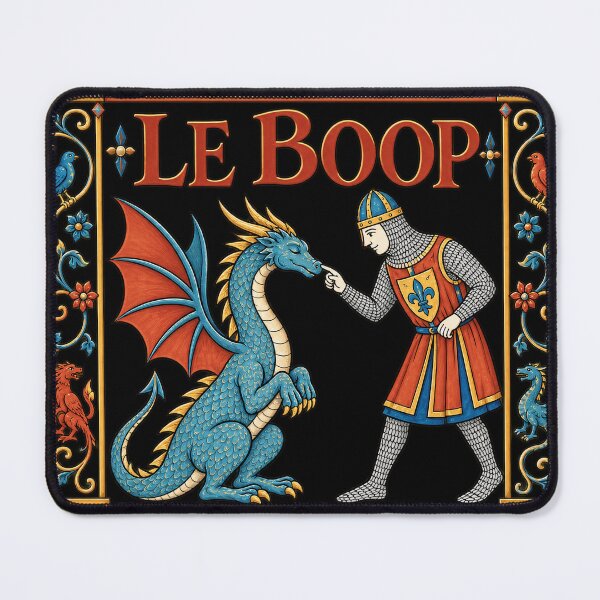 Item preview, Persian Le Boop Dragon Medieval Funny Knight and Dragon Fantasy Meme Lover designed and sold by AlvinObrien.