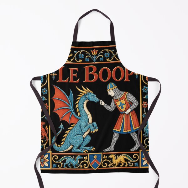 Item preview, Persian Le Boop Dragon Medieval Funny Knight and Dragon Fantasy Meme Lover designed and sold by AlvinObrien.