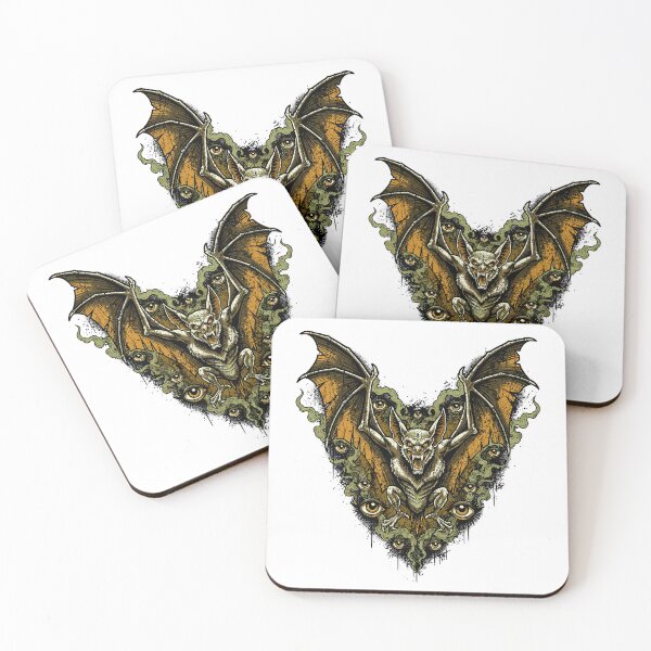 Item preview, Menacing Bat Creature Mystical Eye Design designed and sold by Romgora.