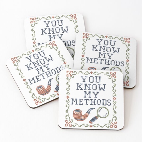 Item preview, Sherlock Holmes You Know My Methods Cross-Stitch designed and sold by Fenay Designs.