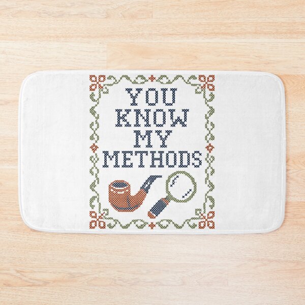 Item preview, Sherlock Holmes You Know My Methods Cross-Stitch designed and sold by Fenay Designs.