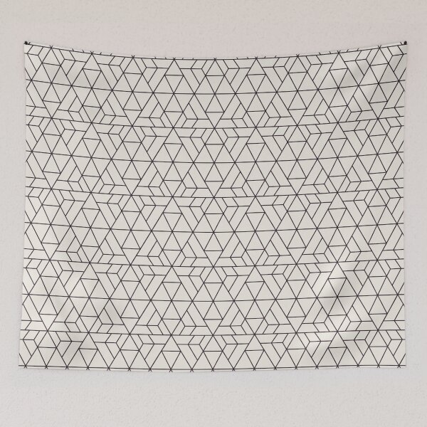 Item preview, Aubergine oxide geometric pattern – High contrast architectural design designed and sold by Aurum-design.