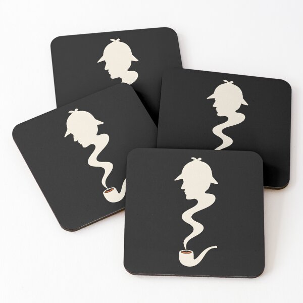 Item preview, Sherlock Holmes Pipe-Smoke Silhouette designed and sold by Fenay Designs.