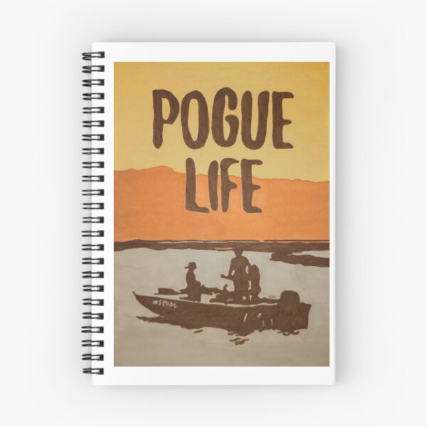 Item preview, Pogue Life – Sunset Adventure Illustration designed and sold by WATEKE.