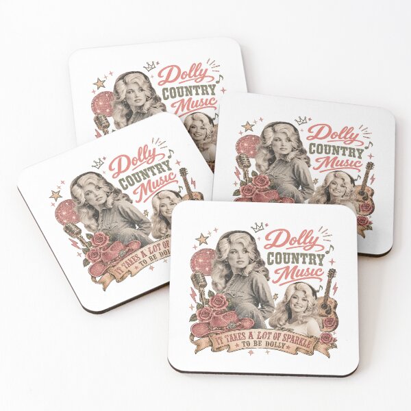 Item preview, Dolly Parton Retro Cowgirl Music Icon designed and sold by StormbornAther.