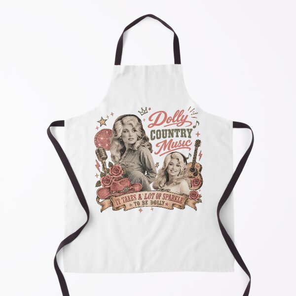 Item preview, Dolly Parton Retro Cowgirl Music Icon designed and sold by StormbornAther.