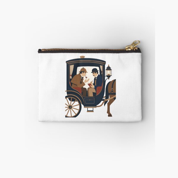 Item preview, Sherlock Holmes and Watson Victorian Carriage Case designed and sold by Fenay Designs.