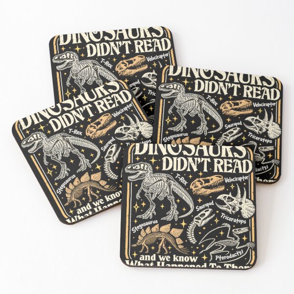 Item preview, Dinosaurs Didn't Read Reading Book Lover Literacy Bookish Language designed and sold by AlvinObrien.