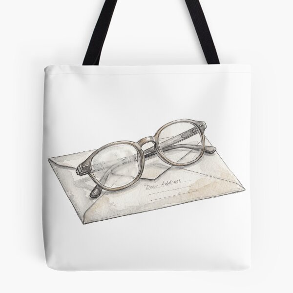 Item preview, Vintage Glasses on an Old Envelope designed and sold by InkPixell.