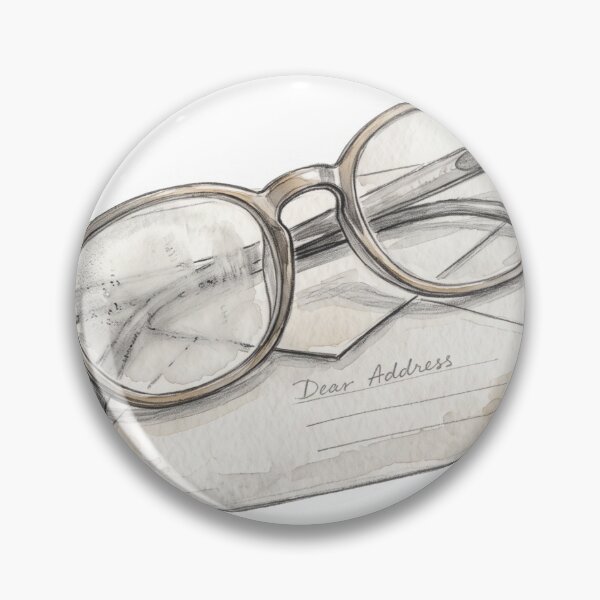 Item preview, Vintage Glasses on an Old Envelope designed and sold by InkPixell.