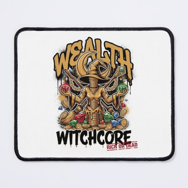 Item preview, Money Magic Wealth Witch Design Graphic Tee v1 designed and sold by DarylWelsh2024.