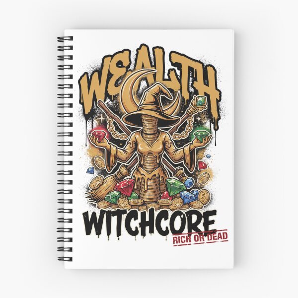Item preview, Money Magic Wealth Witch Design Graphic Tee v1 designed and sold by DarylWelsh2024.
