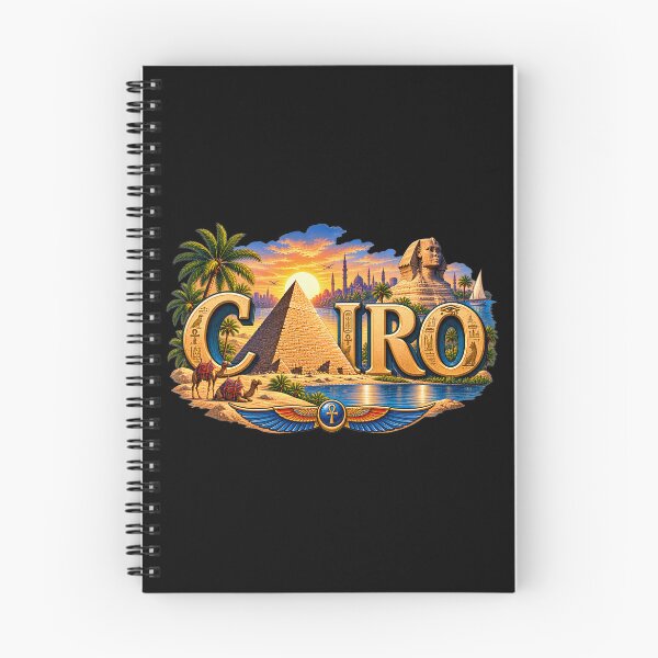 Item preview, Cairo Egypt – Pyramids, Sphinx & Nile Travel Design designed and sold by SVALANART.