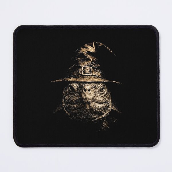 Item preview, Spooky Magical Turtle with Witch Hat designed and sold by SOUFIANE1991.