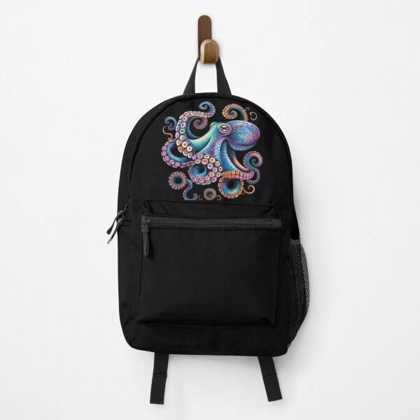 Item preview, Colorful Octopus Art – Psychedelic Sea Creature Illustration Ocean Lover Gift designed and sold by ZyxDes.