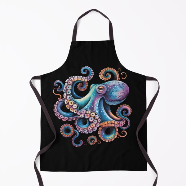 Item preview, Colorful Octopus Art – Psychedelic Sea Creature Illustration Ocean Lover Gift designed and sold by ZyxDes.