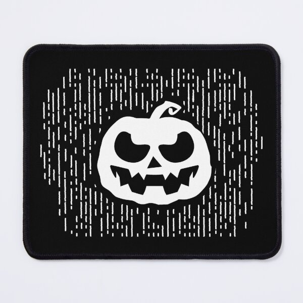 Item preview, White Carved Jack-o'-Lantern Halloween Design designed and sold by pattern-archive.