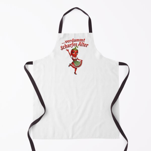 Item preview, Spicy Age – Cheeky Chili in a Dirndl designed and sold by design-rebell.