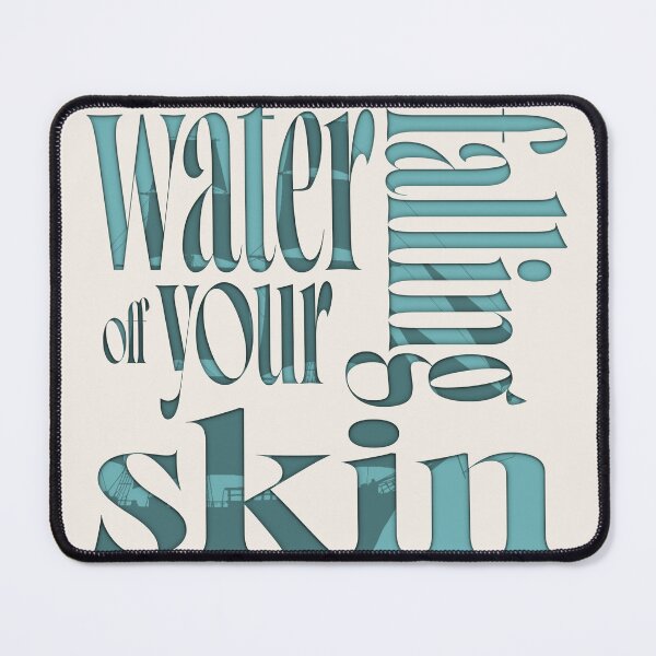 Item preview, Water Falling Off Your Skin | BTS Swim Inspired Design designed and sold by Meivelle.
