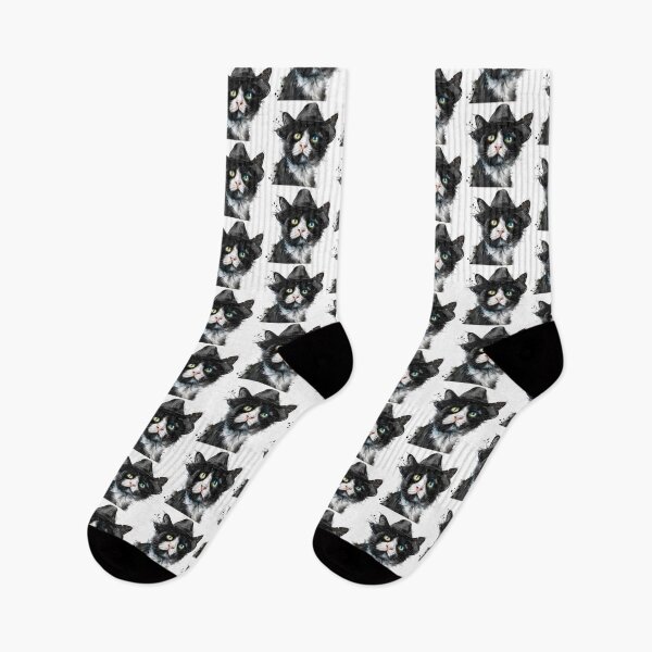 Item preview, Cat | Black & White Cat | Minimal Pet Aesthetic Art designed and sold by Mandayartstudio.