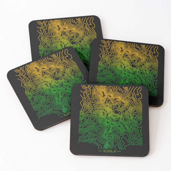 Item preview, KM6 Terrain 001 - Mystery Contour Art designed and sold by KissMy6 Industries.