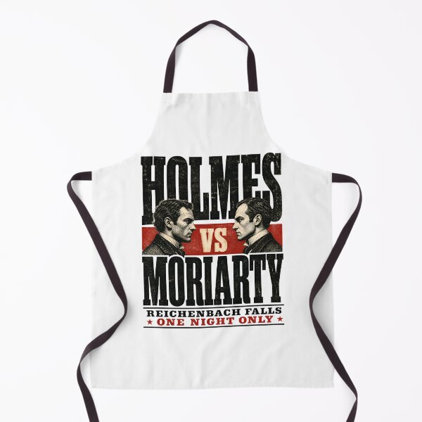 Item preview, Holmes vs Moriarty Reichenbach Falls Fight Night designed and sold by Fenay Designs.